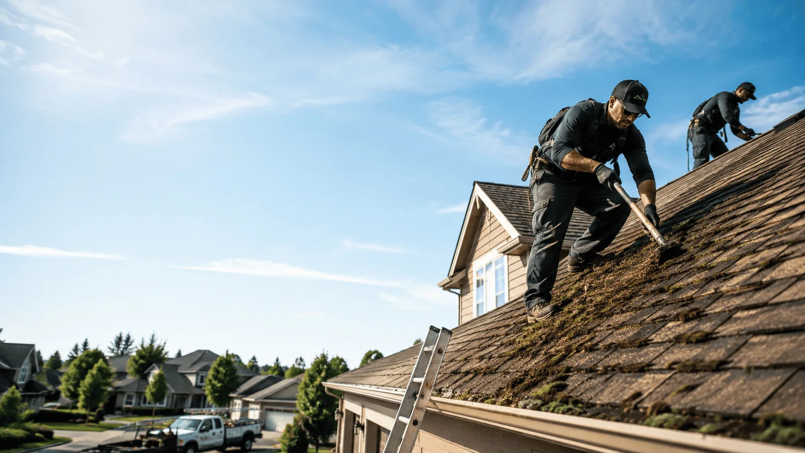 Roof Moss Removal in Blacksville, WV near me